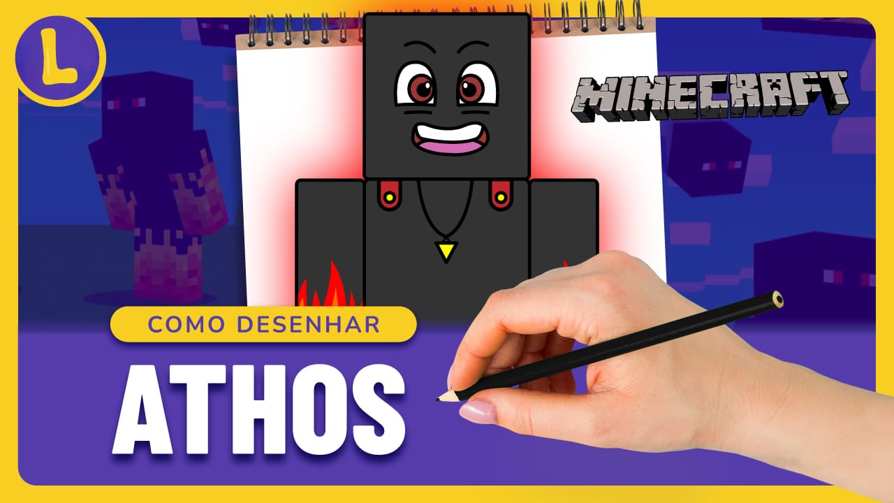 COMO DESENHAR QUALQUER COISA NO MINECRAFT (muito fácil) 