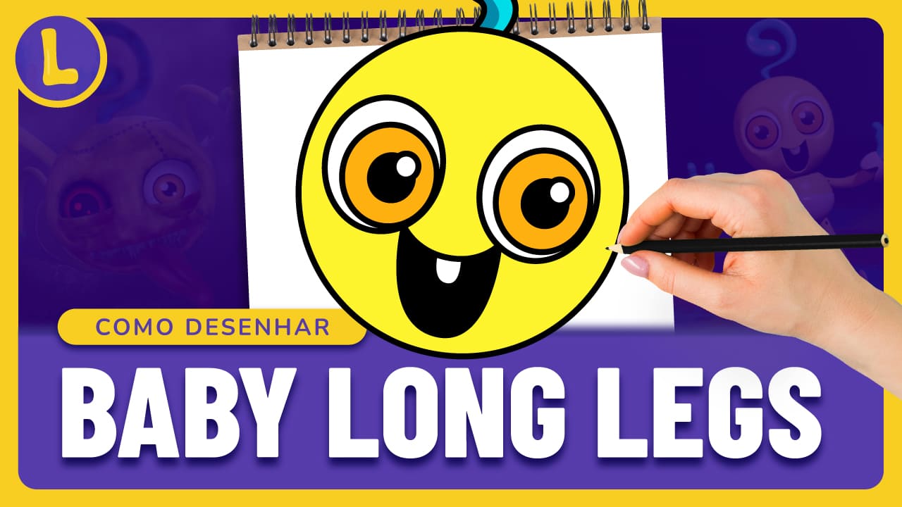 Como Desenhar Mommy Long Legs - POPPY PLAYTIME 