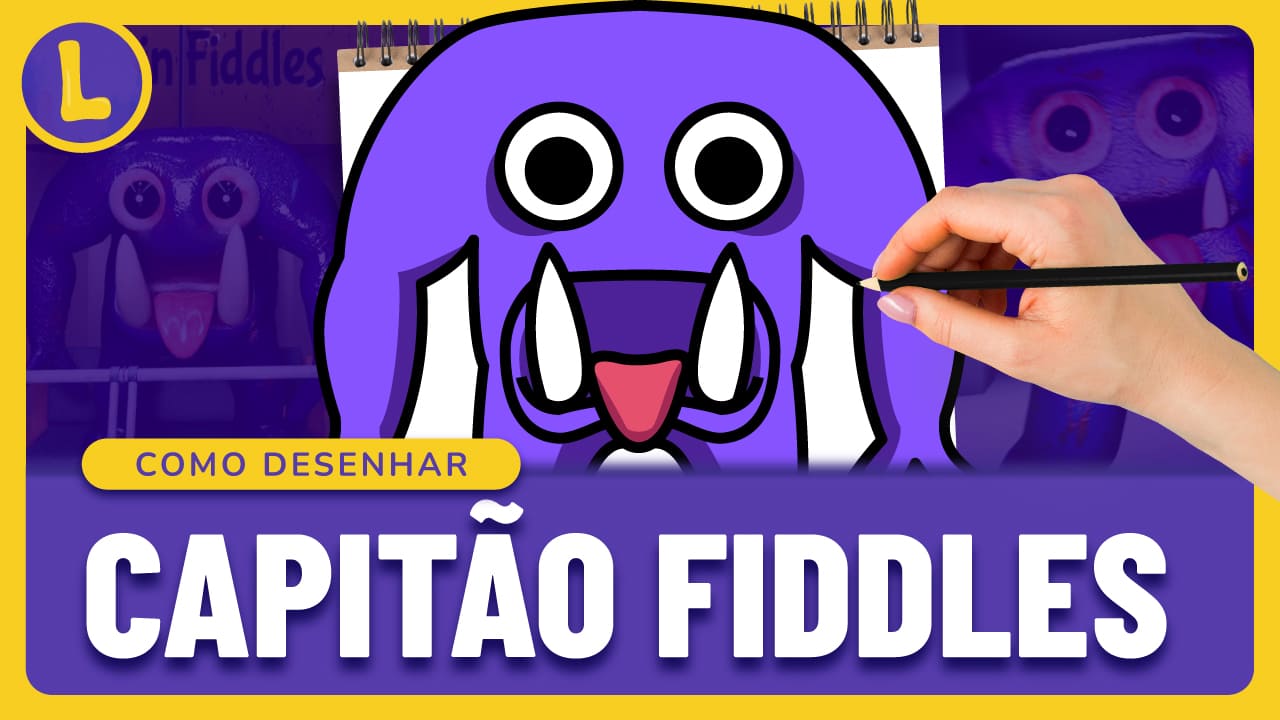 Como DESENHAR o CAPITÃO FIDDLES do GARTEN OF BANBAN (PASSO A PASSO)