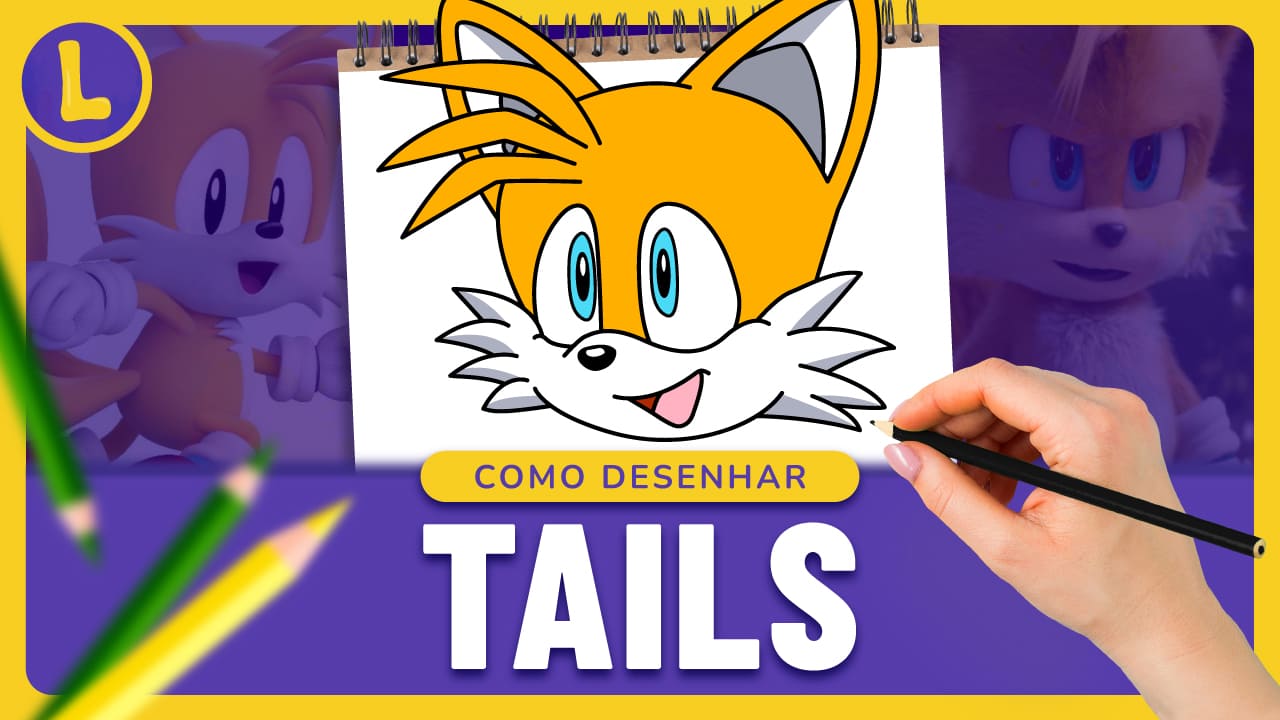 Meus desenhos - Novo desenho! Dessa vez relacionado ao Tails