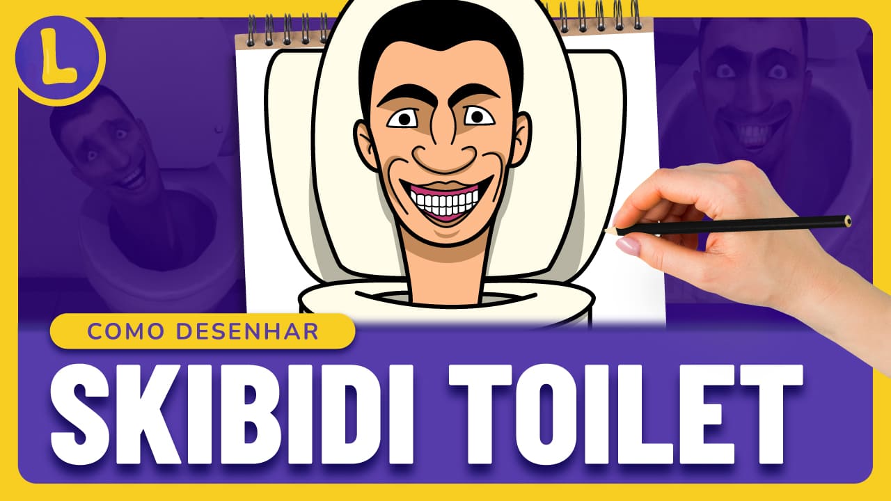Como DESENHAR o SKIBIDI TOILET
 (PASSO A PASSO)