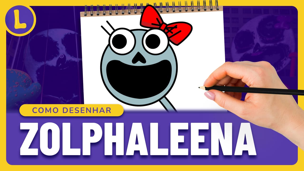 Como DESENHAR a ZOLPHALEENA do GARTEN OF BANBAN (PASSO A PASSO)